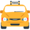 Oncoming Taxi emoji on Mozilla